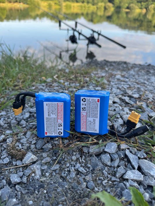 Spare Battery Pack (Twin) for Horizon X Bait Boat – 15600mAh Lithium-ion (12V)