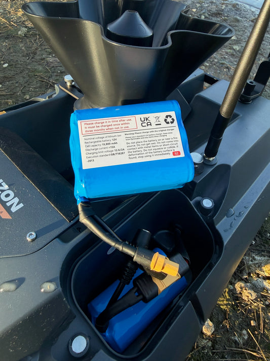 Spare set of batteries for the Horizon XP Bait Boat – 19800mAh Lithium-ion (12V)