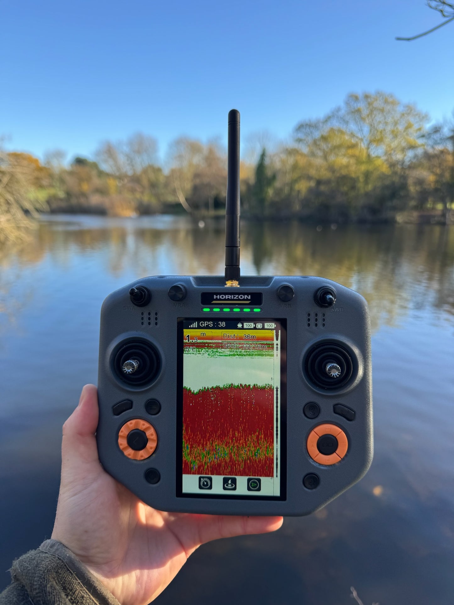 Horizon MANTA Bait Boat - GPS Autopilot, Built-in Sonar, Bait Spreader - PRE-ORDER