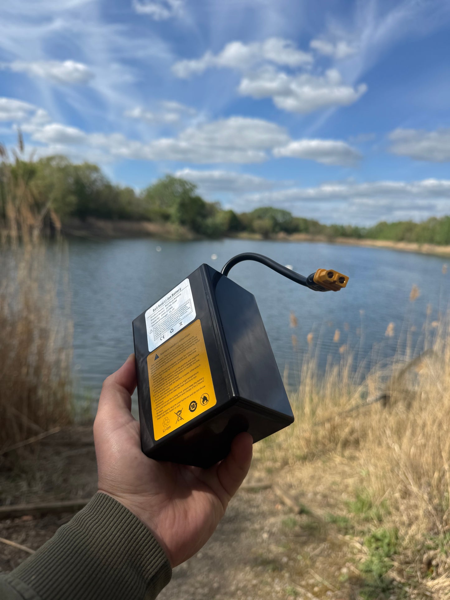 Spare battery for the Horizon MANTA Bait Boat – 20,000mAh Lithium-ion (12V)